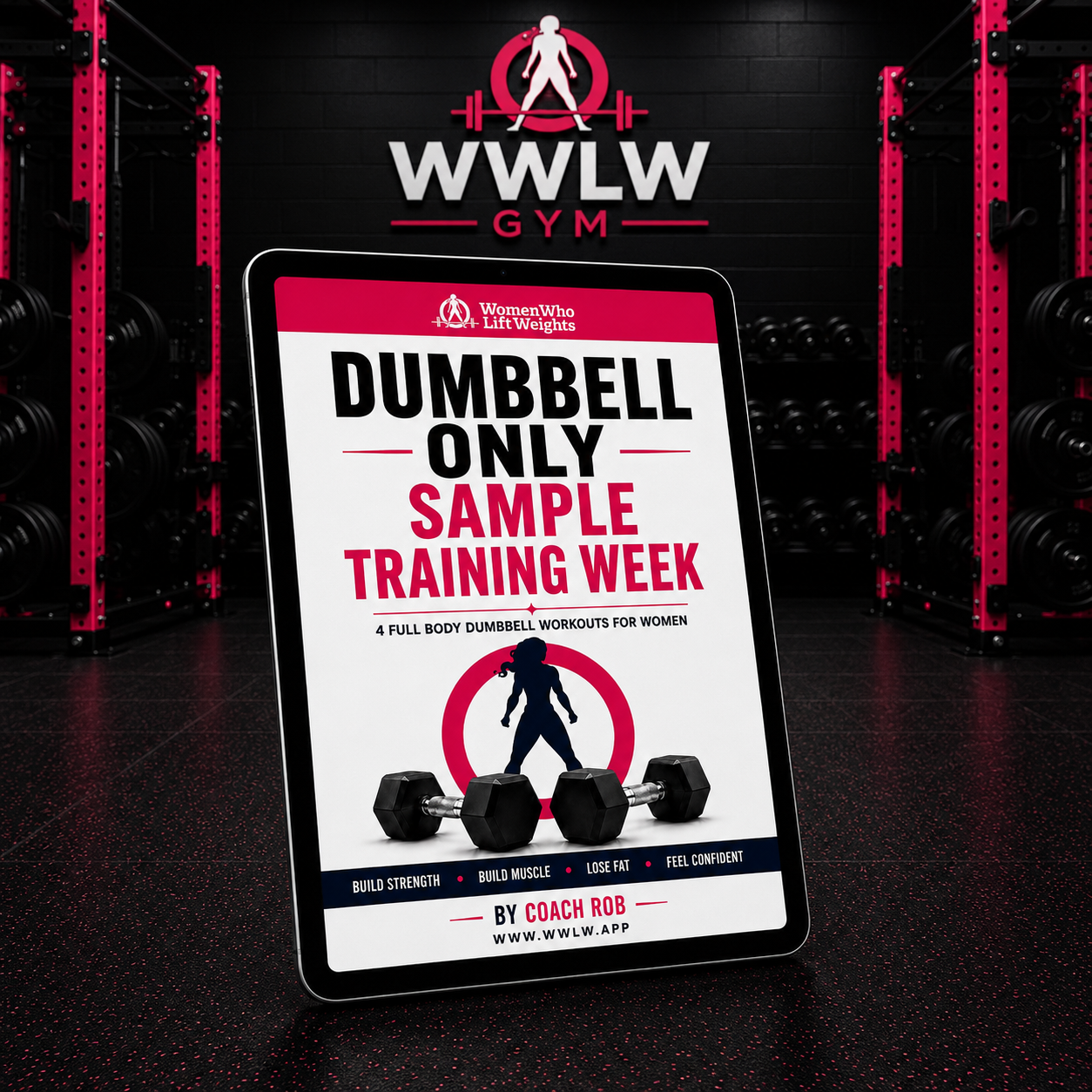 WWLW Dumbbell Sample Training Week