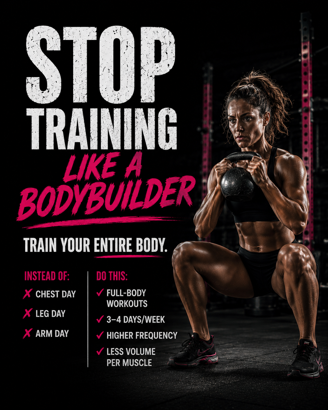 Stop Training Like A Bodybuilder - Train Your Entire Body